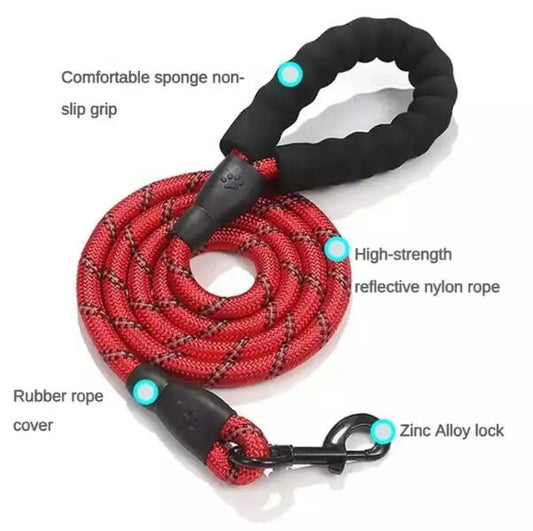Foam handle nylon round rope
