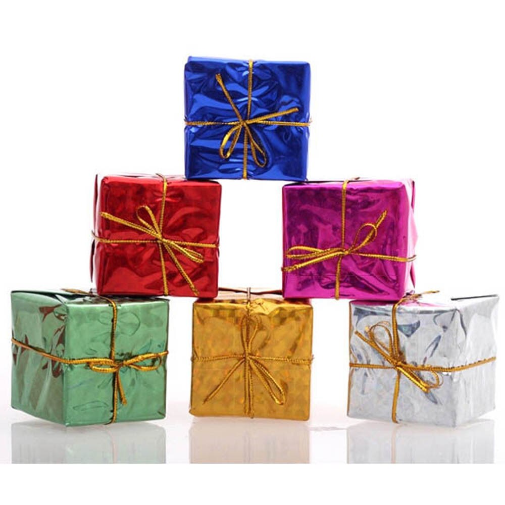 12PCS Set Fashion Christmas Tree Box